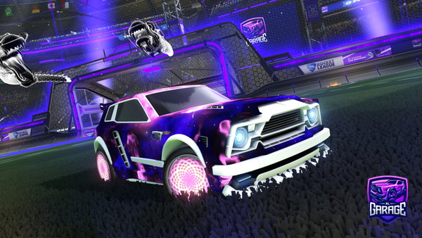 A Rocket League car design from valkyraeRL