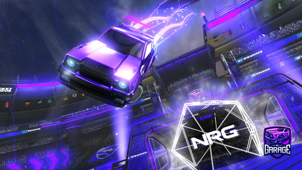 A Rocket League car design from eki2607
