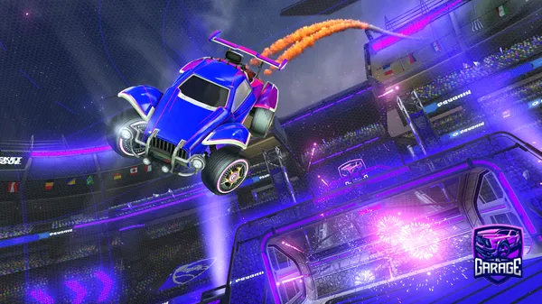A Rocket League car design from LuckyWarden