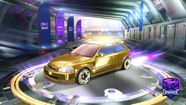 A Rocket League car design from NotaHydroFlask