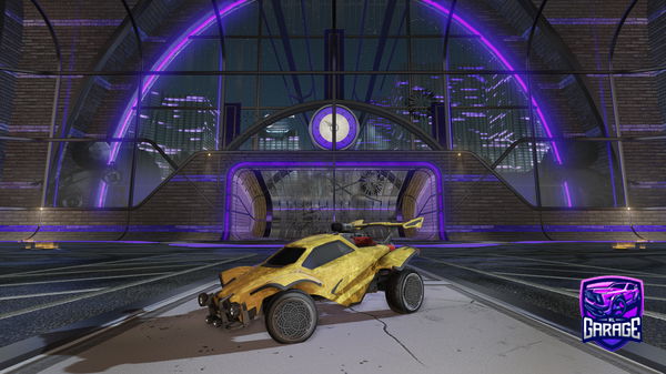 A Rocket League car design from Zakhasurback