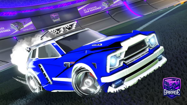 A Rocket League car design from Dragons2616431