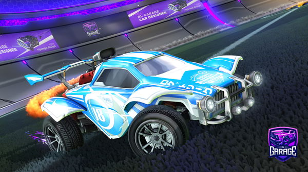 A Rocket League car design from Mrnegan67