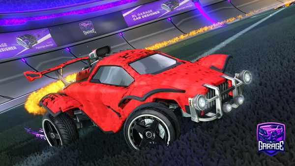 A Rocket League car design from SummerPineapplez