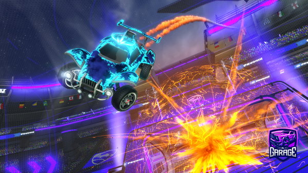 A Rocket League car design from Descythr