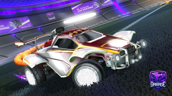 A Rocket League car design from SpectralE001
