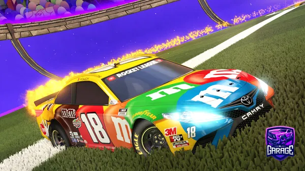 A Rocket League car design from Mat_Pro_21
