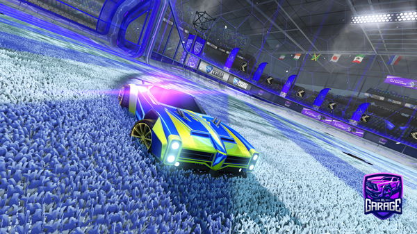 A Rocket League car design from keithmcarrigan