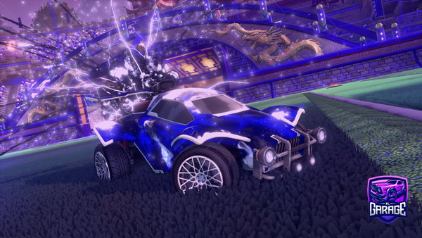 A Rocket League car design from Shining_Nico