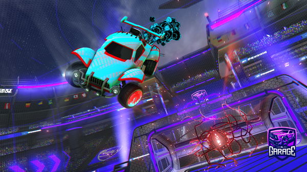 A Rocket League car design from mentogang