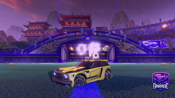 A Rocket League car design from simon00