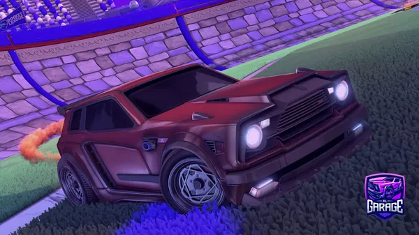 A Rocket League car design from Blick3