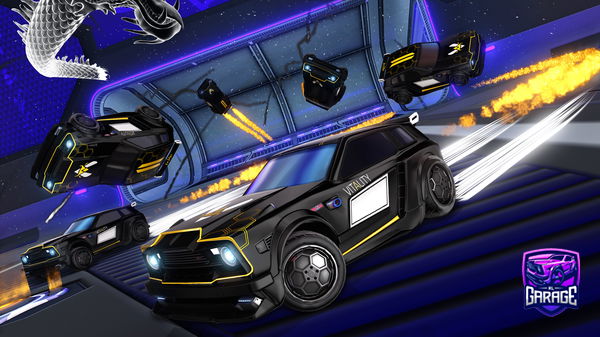 A Rocket League car design from KCFelipe17