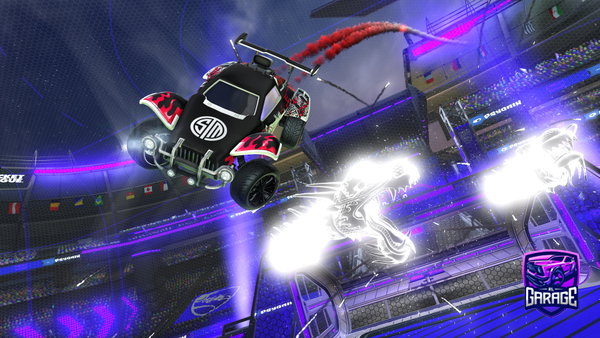A Rocket League car design from NotaHydroFlask