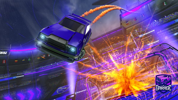 A Rocket League car design from xxxoreoxxx0