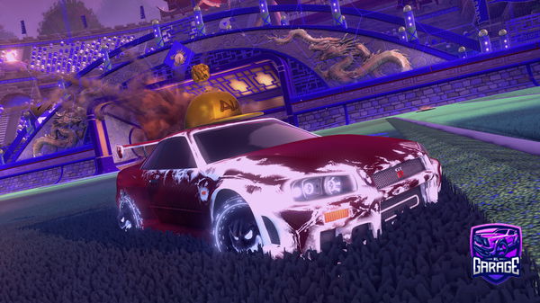 A Rocket League car design from federck