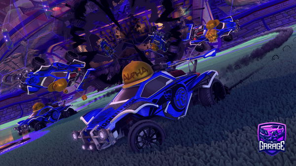 A Rocket League car design from GrassrootsCA