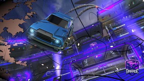 A Rocket League car design from oatinator