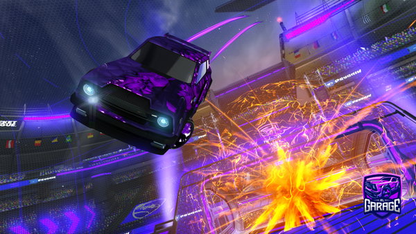 A Rocket League car design from Myst-_-zules54