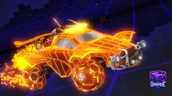 A Rocket League car design from o_O__HEX__O_o