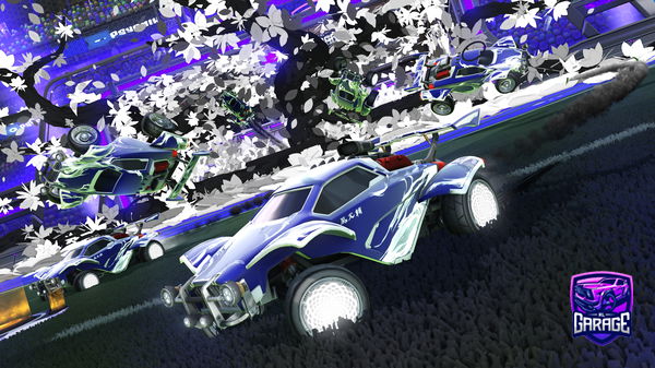 A Rocket League car design from KuraiiTV