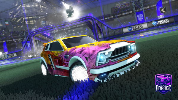 A Rocket League car design from Brevon