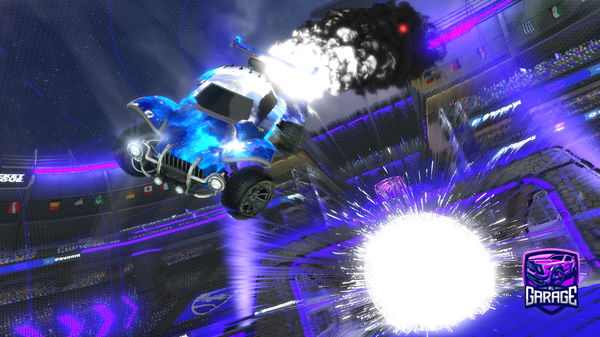 A Rocket League car design from DarkPasta