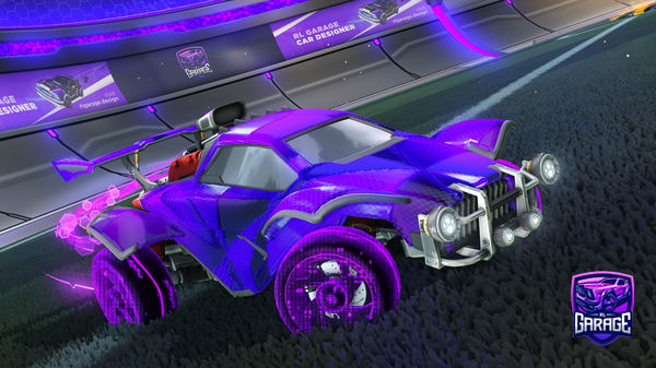 A Rocket League car design from fyabr34ther