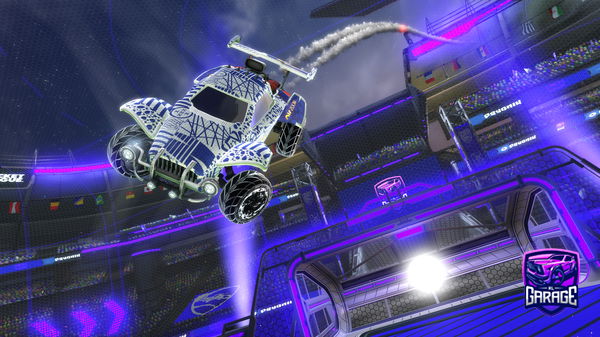 A Rocket League car design from Jeffers