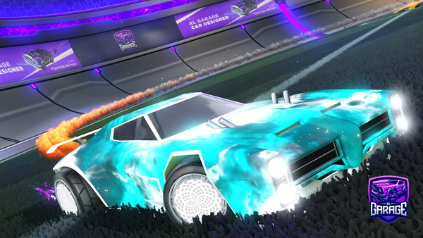 A Rocket League car design from RPS102030