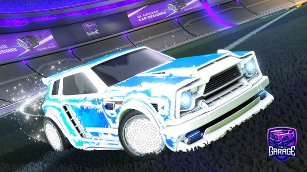 A Rocket League car design from Zxtos