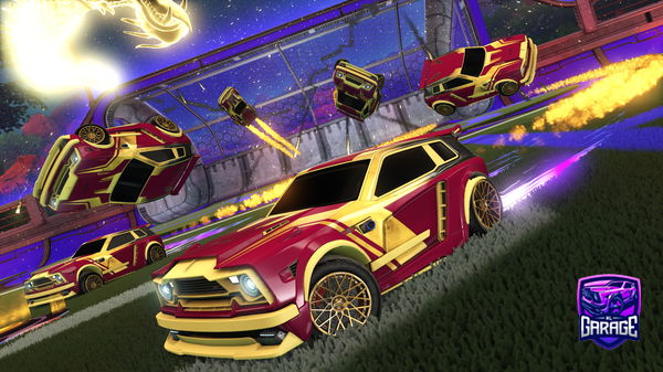 A Rocket League car design from UltraRL_