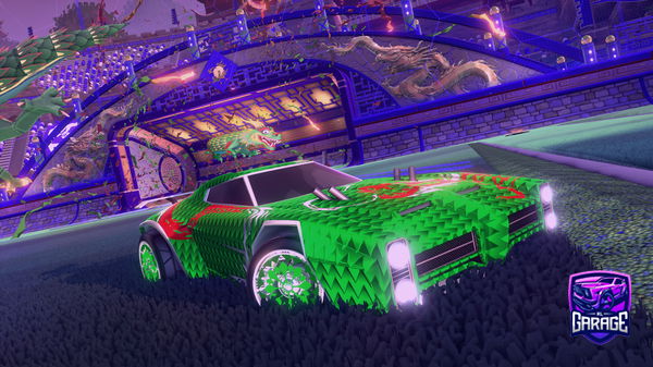 A Rocket League car design from KAOS_Cobra