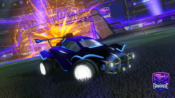 A Rocket League car design from ivyxss