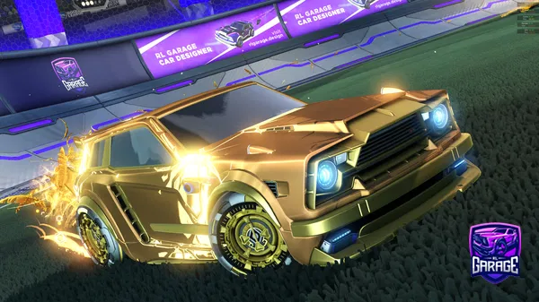 A Rocket League car design from im_king_kota_