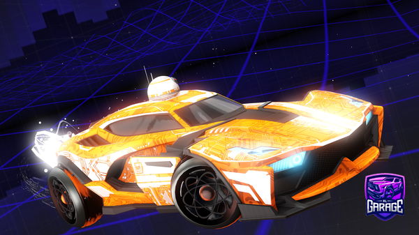 A Rocket League car design from MrRogers143