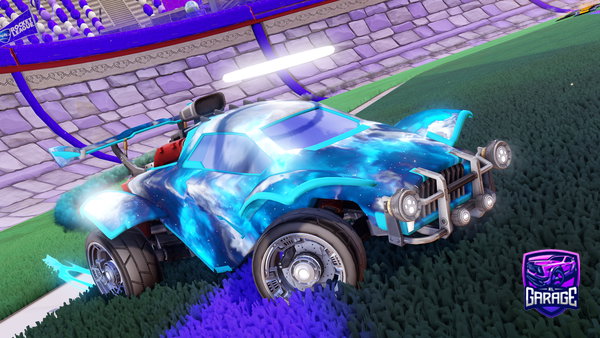 A Rocket League car design from AquxsGG