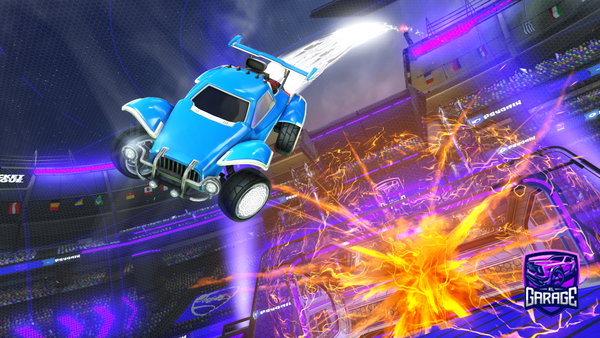 A Rocket League car design from LVChoppa