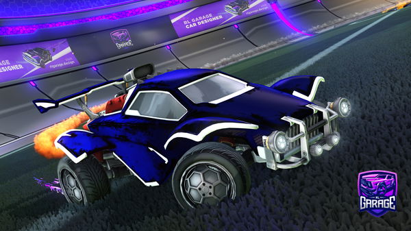 A Rocket League car design from Waydd