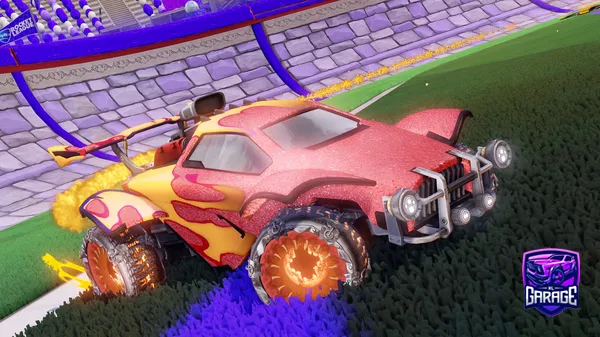 A Rocket League car design from derpy_7017