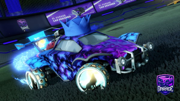 A Rocket League car design from LilDuckyy