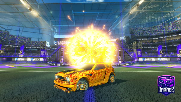 A Rocket League car design from yitzgrash