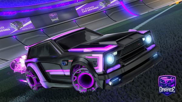 A Rocket League car design from SALOC1N