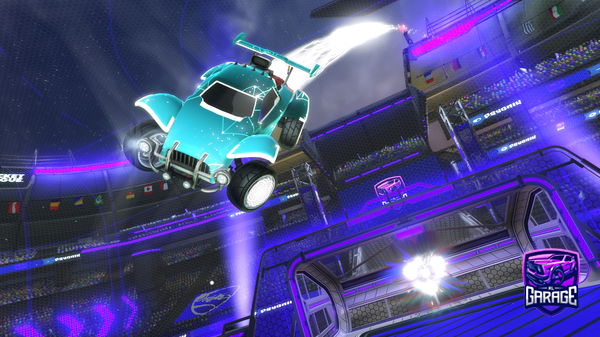 A Rocket League car design from Gabbosplesh
