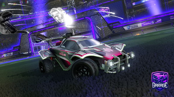 A Rocket League car design from Gtkrn