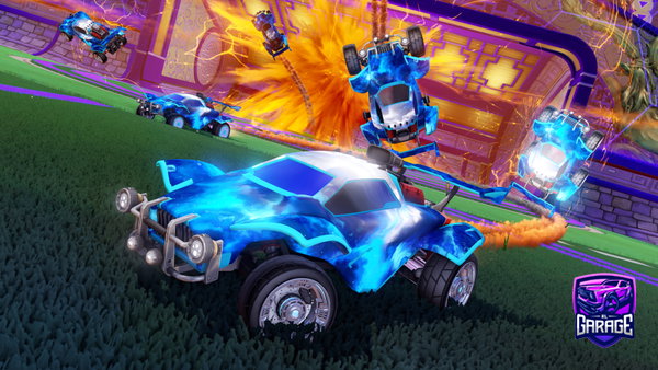 A Rocket League car design from Imamrichlol89