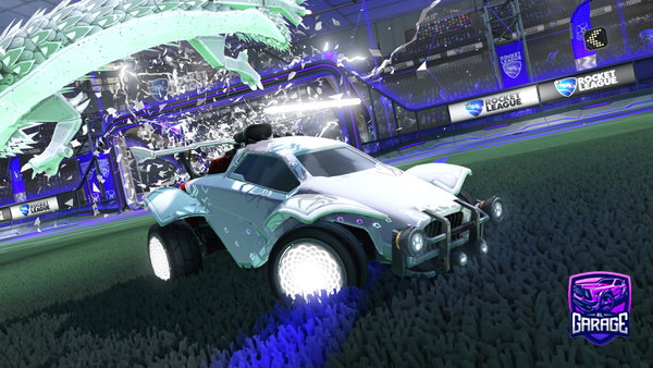 A Rocket League car design from policeroo09