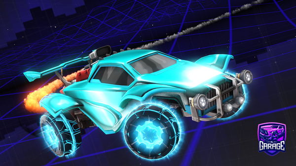 A Rocket League car design from turtleleo77