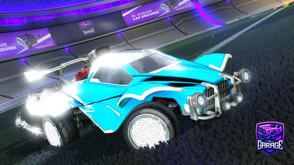 A Rocket League car design from Shaftstyle