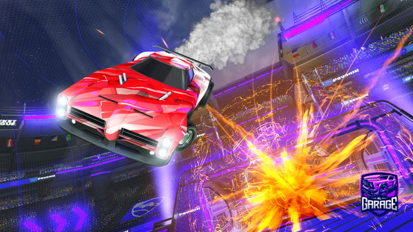 A Rocket League car design from MadAxeMax